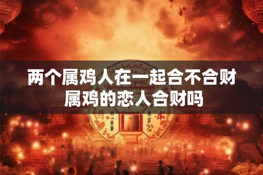 两个属鸡人在一起合不合财 属鸡的恋人合财吗