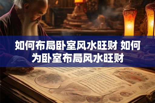 如何布局卧室风水旺财 如何为卧室布局风水旺财