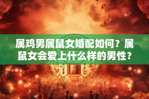 属鸡男属鼠女婚配如何?属鼠女会爱上什么样的男性? 属鸡男属鼠女婚配如何?属鼠女会爱上什么样的男性?