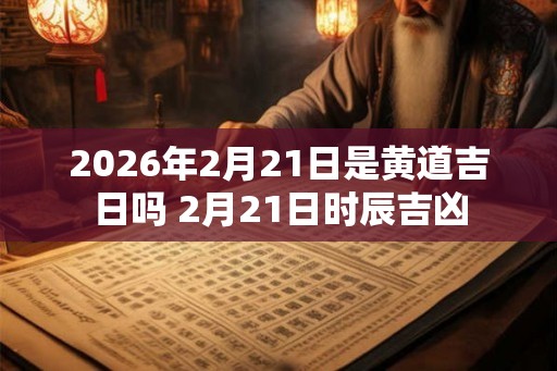 2026年2月21日是黄道吉日吗 2月21日时辰吉凶 2026年2月21日是黄道吉日吗 2月21日时辰吉凶