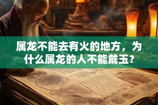 属龙不能去有火的地方，为什么属龙的人不能戴玉？