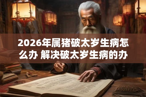 2026年属猪破太岁生病怎么办 解决破太岁生病的办法
