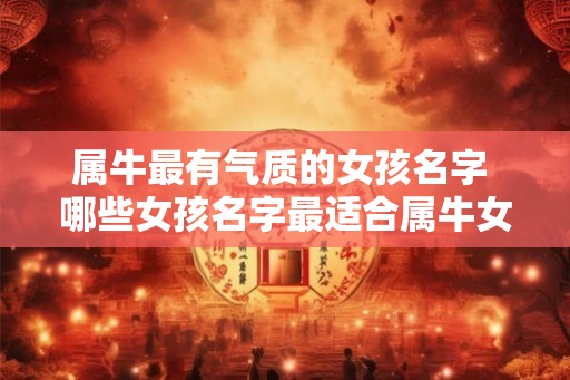 属牛最有气质的女孩名字 哪些女孩名字最适合属牛女性