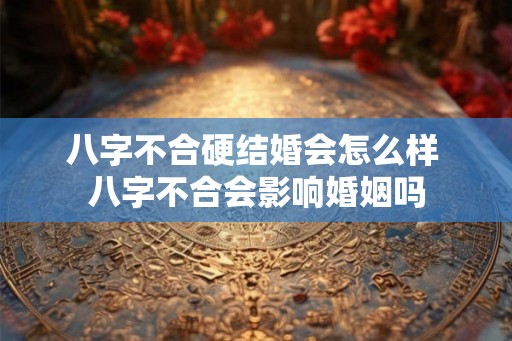 八字不合硬结婚会怎么样 八字不合会影响婚姻吗