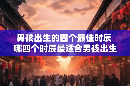 男孩出生的四个最佳时辰 哪四个时辰最适合男孩出生