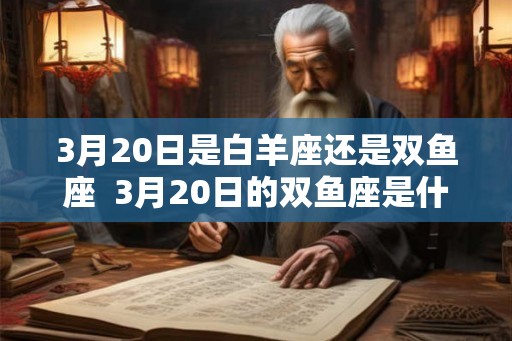 3月20日是白羊座还是双鱼座 3月20日的双鱼座是什么属性 3月20日是白羊座还是双鱼座 3月20日的双鱼座是什么属性