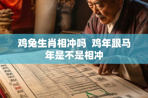 鸡兔生肖相冲吗  鸡年跟马年是不是相冲