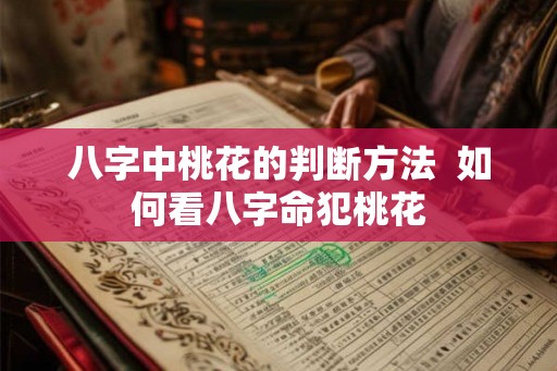 八字中桃花的判断方法  如何看八字命犯桃花