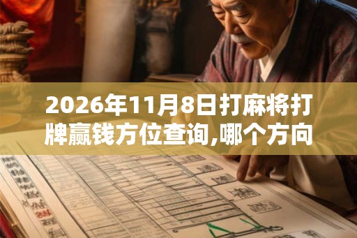 2026年11月8日打麻将打牌赢钱方位查询,哪个方向手气佳