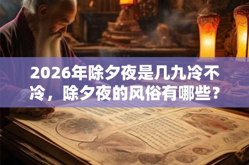 2026年除夕夜是几九冷不冷，除夕夜的风俗有哪些？