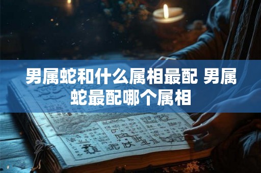 男属蛇和什么属相最配 男属蛇最配哪个属相