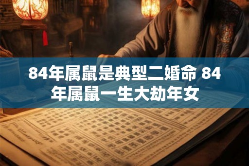 84年属鼠是典型二婚命 84年属鼠一生大劫年女