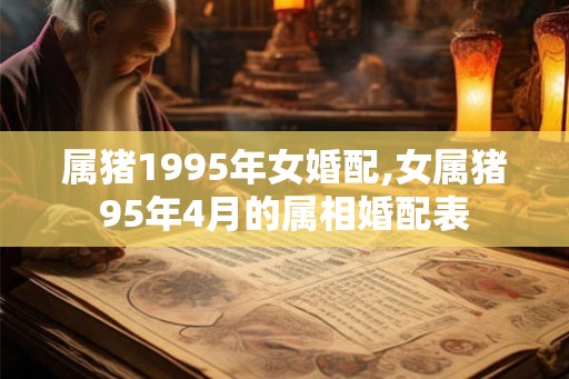属猪1995年女婚配,女属猪95年4月的属相婚配表 属猪1995年女婚配,女属猪95年4月的属相婚配表