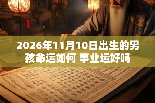 2026年11月10日出生的男孩命运如何 事业运好吗 2026年11月10日出生的男孩命运如何 事业运好吗