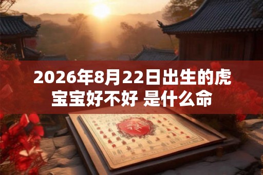 2026年8月22日出生的虎宝宝好不好 是什么命 2026年8月22日出生的虎宝宝好不好 是什么命