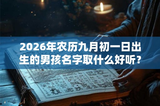2026年农历九月初一日出生的男孩名字取什么好听？