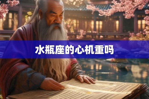 水瓶座的心机重吗