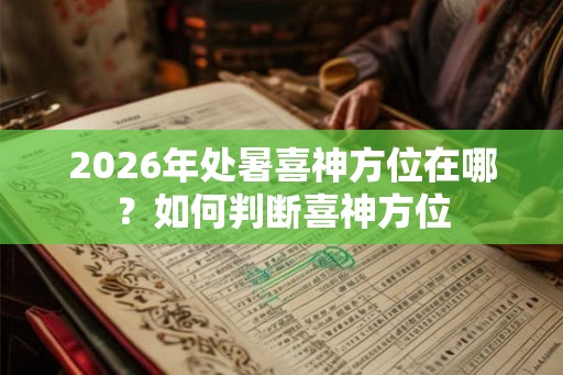 2026年处暑喜神方位在哪？如何判断喜神方位