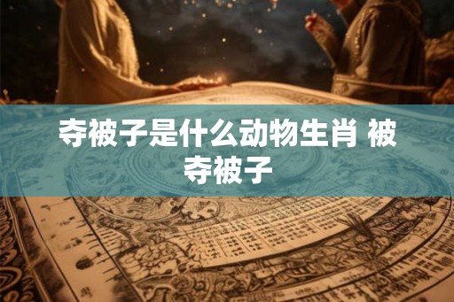 夺被子是什么动物生肖 被夺被子