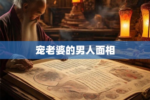 宠老婆的男人面相