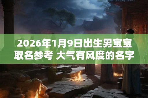 2026年1月9日出生男宝宝取名参考 大气有风度的名字推荐
