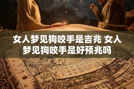 女人梦见狗咬手是吉兆 女人梦见狗咬手是好预兆吗
