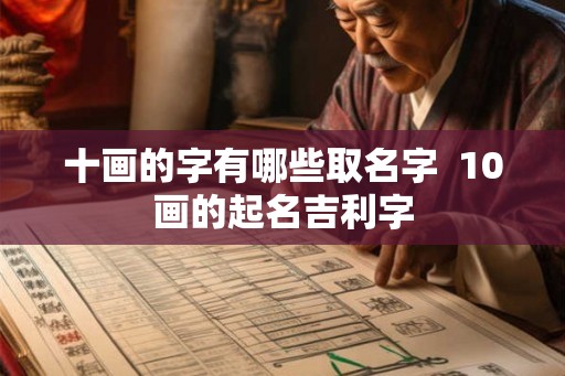 十画的字有哪些取名字 10画的起名吉利字 十画的字有哪些取名字 10画的起名吉利字