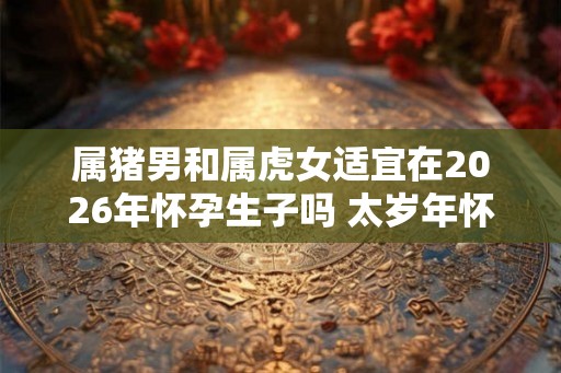 属猪男和属虎女适宜在2026年怀孕生子吗 太岁年怀孕要注意什么