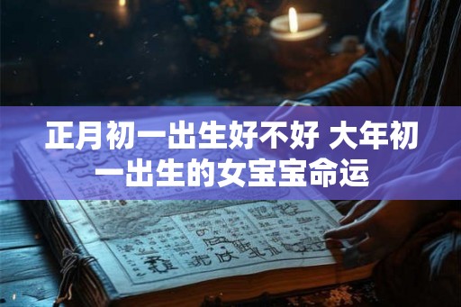 正月初一出生好不好 大年初一出生的女宝宝命运