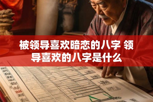 被领导喜欢暗恋的八字 领导喜欢的八字是什么
