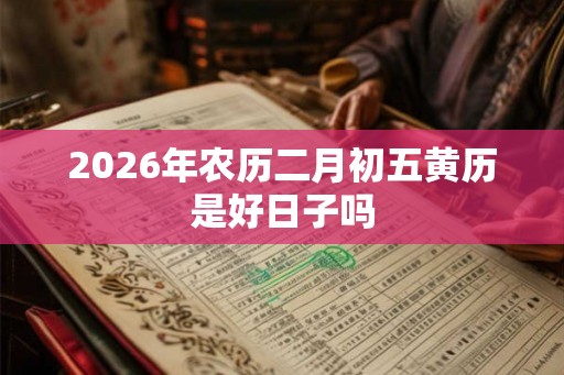 2026年农历二月初五黄历是好日子吗