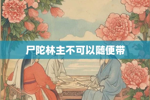 尸陀林主不可以随便带