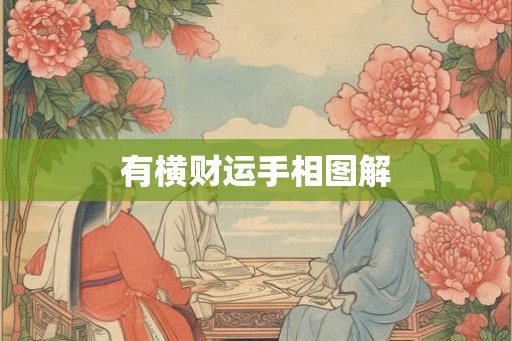 有横财运手相图解 有横财运手相图解