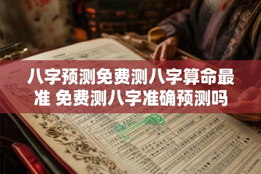 八字预测免费测八字算命最准 免费测八字准确预测吗 八字预测免费测八字算命最准 免费测八字准确预测吗