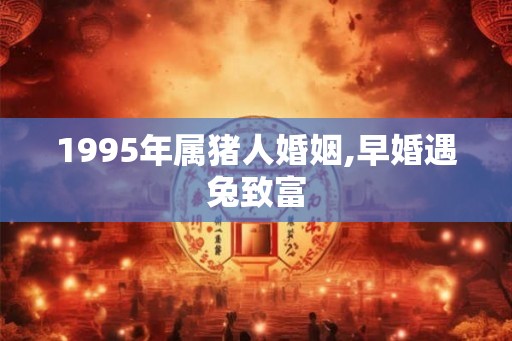 1995年属猪人婚姻,早婚遇兔致富 1995年属猪人婚姻,早婚遇兔致富