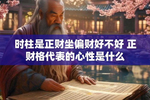 时柱是正财坐偏财好不好 正财格代表的心性是什么