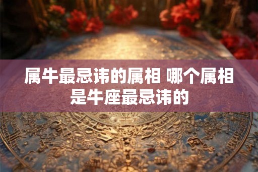属牛最忌讳的属相 哪个属相是牛座最忌讳的
