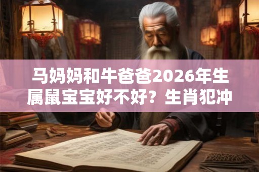 马妈妈和牛爸爸2026年生属鼠宝宝好不好？生肖犯冲吗？