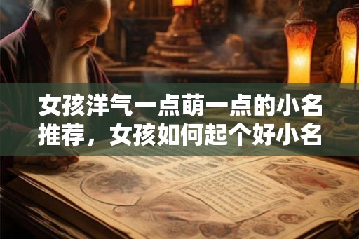 女孩洋气一点萌一点的小名推荐，女孩如何起个好小名？