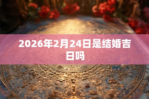 2026年2月24日是结婚吉日吗