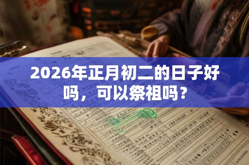 2026年正月初二的日子好吗，可以祭祖吗？