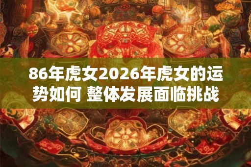 86年虎女2026年虎女的运势如何 整体发展面临挑战