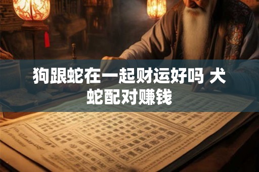 狗跟蛇在一起财运好吗 犬蛇配对赚钱