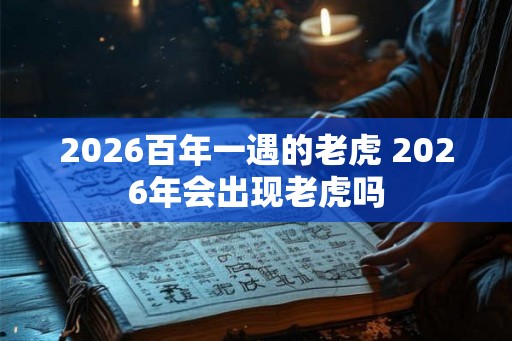 2026百年一遇的老虎 2026年会出现老虎吗