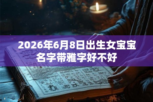 2026年6月8日出生女宝宝名字带雅字好不好 2026年6月8日出生女宝宝名字带雅字好不好