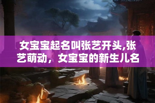 女宝宝起名叫张艺开头,张艺萌动，女宝宝的新生儿名字