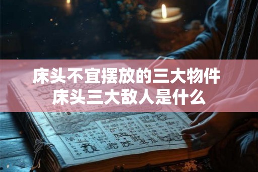 床头不宜摆放的三大物件 床头三大敌人是什么