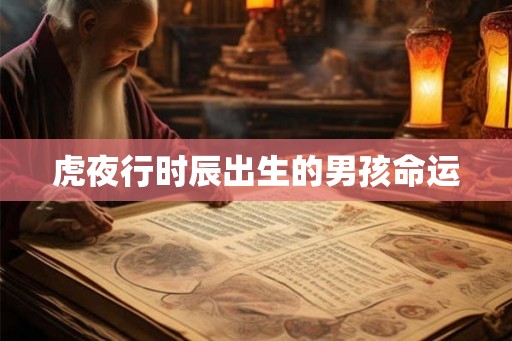 虎夜行时辰出生的男孩命运