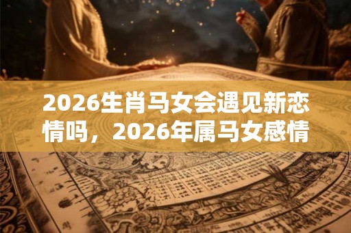 2026生肖马女会遇见新恋情吗，2026年属马女感情运势