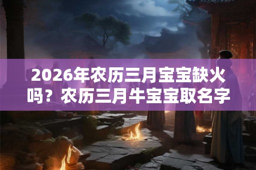 2026年农历三月宝宝缺火吗？农历三月牛宝宝取名字